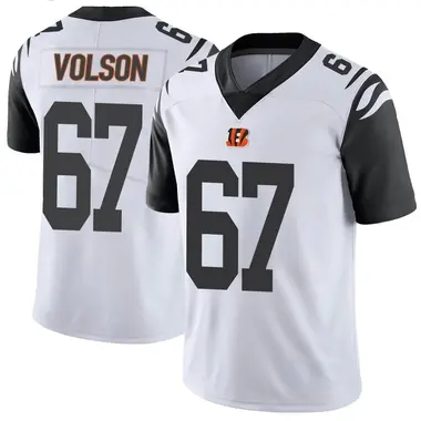 Black Men's Cordell Volson Cincinnati Bengals Limited Team Color Vapor  Untouchable Jersey